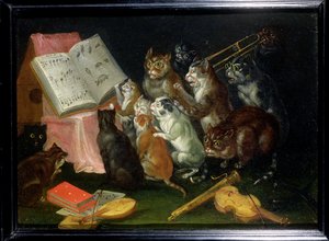 猫的音乐聚会 作者 费迪南德·范·凯塞尔